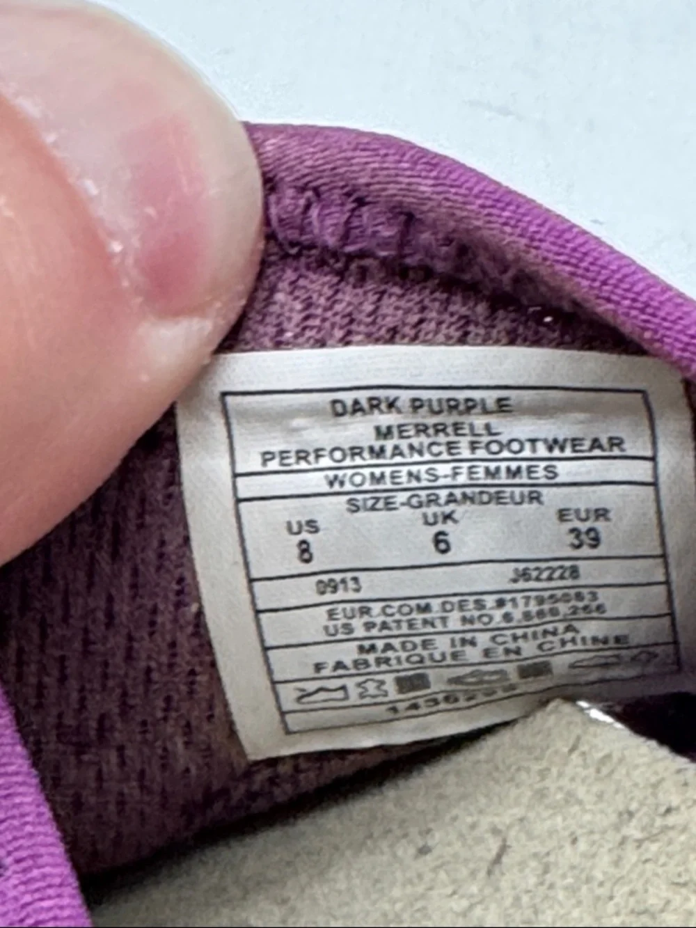 Merrel Purple Women's Comfort Toe-Post Sandals Size 8 MR9988A - Picture 7 of 7